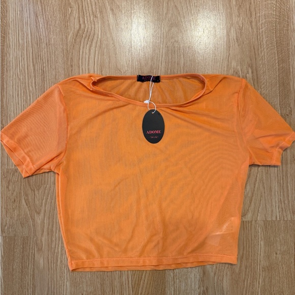 Adome Mesh Crop Top | Size Small | NWT | $15 - Picture 1 of 3